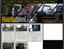 Tablet Screenshot of huoltotiimi.fi
